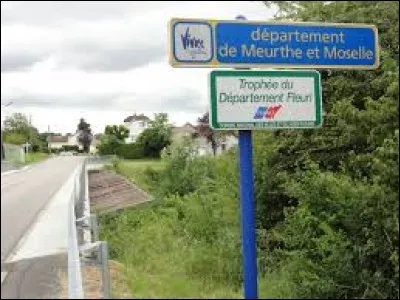 Maintenant je vais vous demander de retrouver trois villes de Meurthe-et-Moselle.