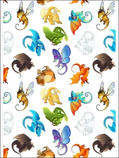 Dans le sommaire, quel est l�ordre des races des dragons ?