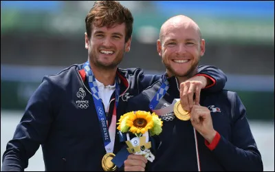 Dans quelle discipline Matthieu Androdias et Hugo Boucheron ont-ils remport&eacute; la m&eacute;daille d�or olympique sur l�&eacute;preuve du &laquo; deux de couple &raquo; aux Jeux de Tokyo en 2020 ?