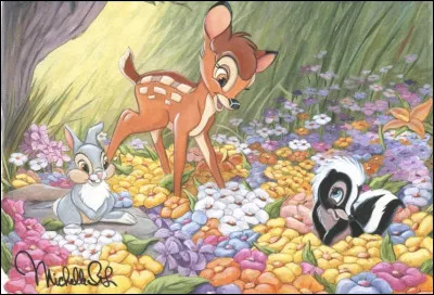 Le meilleur ami de Bambi est Pompon :