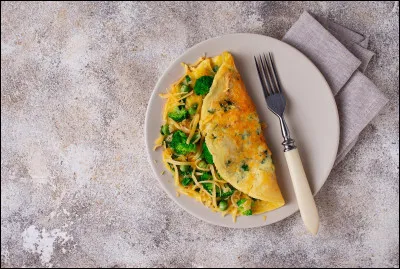 Quels sont les ingr&eacute;dients de base d'une omelette nature ?