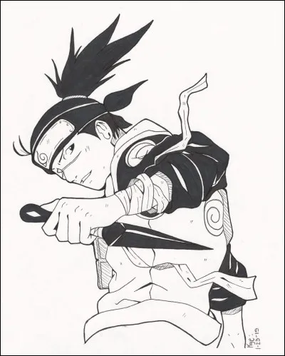 5) IrukaD'o&ugrave; vient la cicatrice qu'il a sur le nez ?