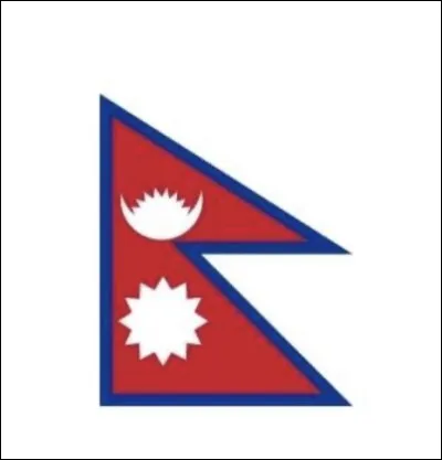 &Agrave; quel pays appartient ce drapeau &agrave; la forme particuli&egrave;re ?