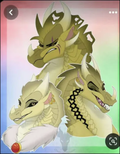 Dans la grotte les dragonnets vont r&eacute;viser : &laquo;&nbsp;Les trois Ailes de Sable&nbsp;&raquo;. Qui prend quel r&ocirc;le ?