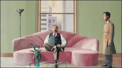 Qui a repr&eacute;sent&eacute; "Henry Geldzahler sur un canap&eacute;" ?