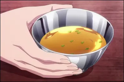 Lors du banquet, Mao Mao go&ucirc;te une soupe qui est bien s&ucirc;r...