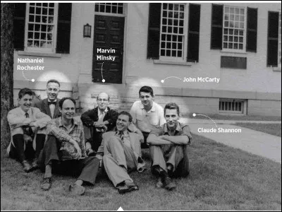 Quel est l'acte de naissance de l'IA ?La conf&eacute;rence de ... tenue en son coll&egrave;ge en 1956, USA.