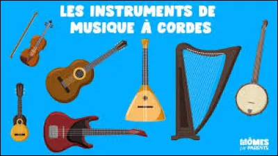 Lequel des trois fait partie des instruments &agrave; cordes pinc&eacute;es ?