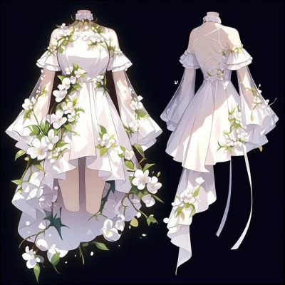 Veux-tu une robe courte ou longue ?