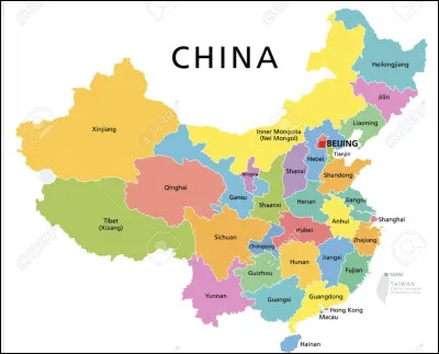Quelle province de la Chine n'est pas limitrophe de celle du Yunnan ?