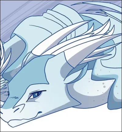 Quelle &eacute;tait la sculpture que cette dragonnette a envoy&eacute;e ?