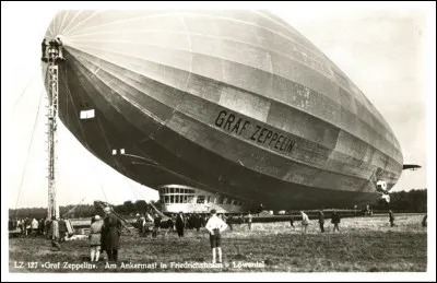 Les ... ont domin&eacute; le transport a&eacute;rien il y a cent ans.