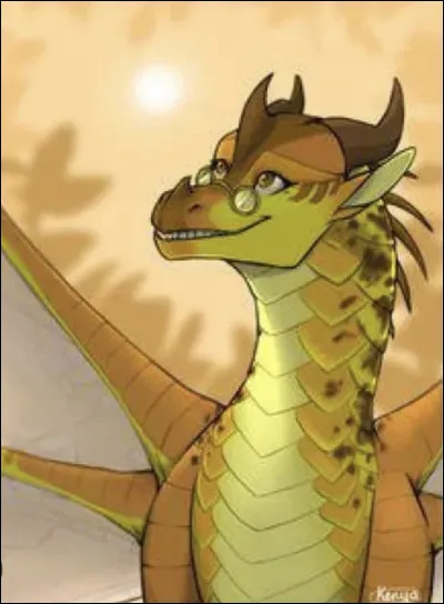 La graine brille d�un rouge�et�