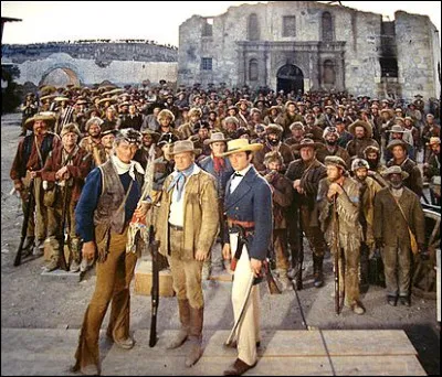 Quel film se d&eacute;roule en 1936 au Texas et montre les combats pour l'ind&eacute;pendance ?