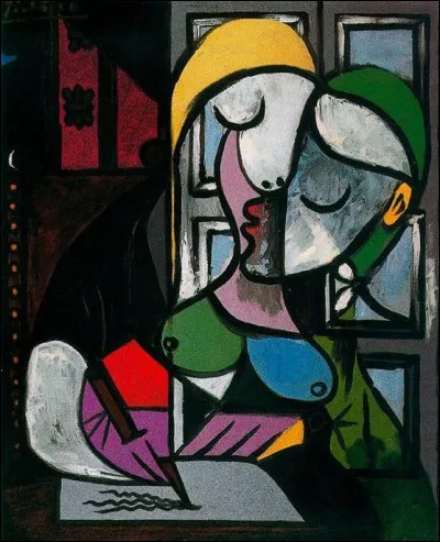 Qui a peint "Femme &eacute;crivant" ?