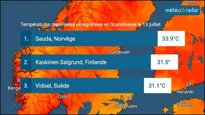 Le mois de juillet a &eacute;t&eacute; ... en Europe du nord
