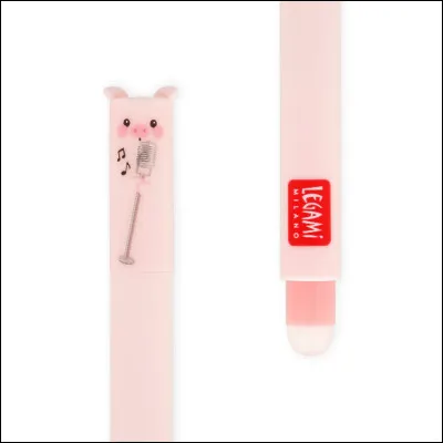 Quelle est l'inscription de ce stylo Legami ?