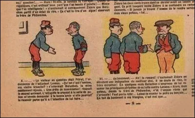 Quel est le titre de cet hebdomadaire illustr&eacute; se moquant, d&egrave;s 1909, de la vie militaire ?