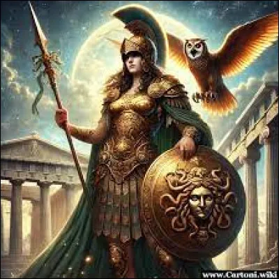 L'animal reli&eacute; &agrave; Ath&eacute;na est le hibou.