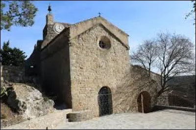 Voici l'&eacute;glise de l'Invention-de-Saint-&Eacute;tienne, &agrave; Fouzilhon. Village de l'aire d'attraction Biterroise, il se situe dans l'ex r&eacute;gion ...