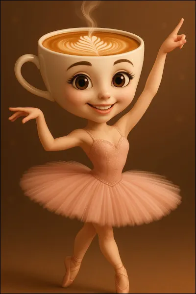 Une danseuse &eacute;l&eacute;gante + une boisson italienne.Qui est-ce ?