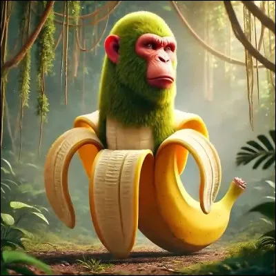 Un singe, une banane, un cowboy.C�est :