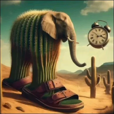 Un &eacute;l&eacute;phant majestueux, bizarre, totalement Brainrot.C'est...