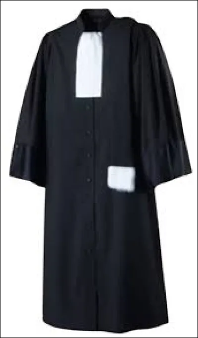 Comment s'appelle la robe de magistrat ou d'avocat ?