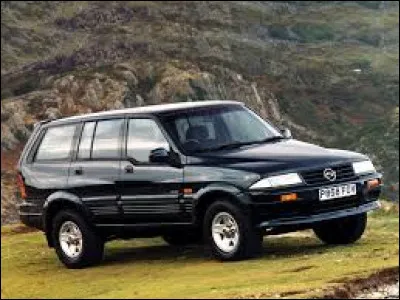 Quel est le nom de ce 4X4 ?
