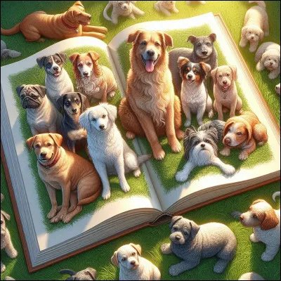 Qui a &eacute;crit 'Histoires de chiens'' ?