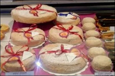 Le saint epvre est un g&acirc;teau rond garni d'une cr&egrave;me au beurre. Il est pr&eacute;sent&eacute; saupoudr&eacute; de sucre glace, entour&eacute; d'un ruban rouge ou bleu. De quelle r&eacute;gion est-ce une sp&eacute;cialit&eacute; ?