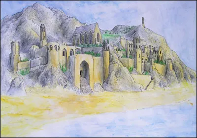 Quel est le nom du lieu principal o&ugrave; Turgon s'&eacute;tablit &agrave; Nevrast ?