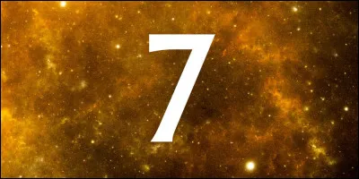 Dans le m&ecirc;me vers, &agrave; quoi est associ&eacute; le chiffre sept ?