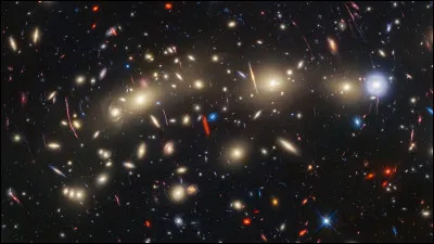 Les galaxies sont au nombre de...