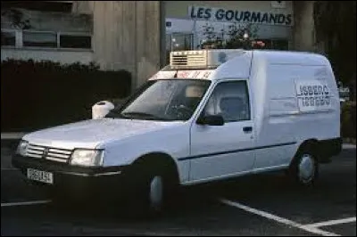 Voici maintenant la version commerciale de la 205. Elle prend alors le nom de ...