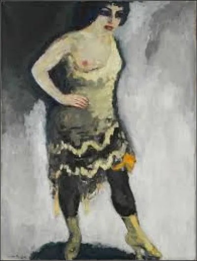 R&eacute;alis&eacute;e entre 1907 et 1908, ''Nini, danseuse aux Folies Berg&egrave;res'' est l'�uvre du peintre de l'&Eacute;cole de Paris...
