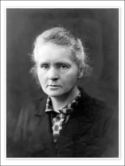 Marie Curie a re&ccedil;u un prix Nobel de chimie, en quelle ann&eacute;e ?