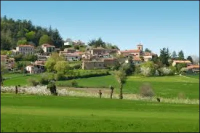Ancienne commune Rhodanienne, Saint-Sorlin se situe en r&eacute;gion ...