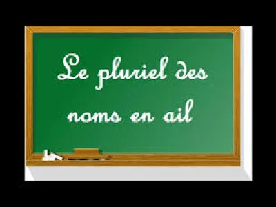 Lequel de ces mots en "-ail" a son pluriel en "-aux" ?