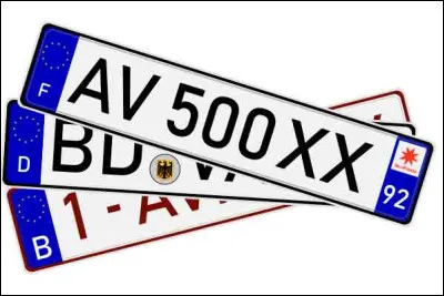 Quelles lettres ne retrouve-t-on pas sur les plaques d�immatriculation fran&ccedil;aises ?