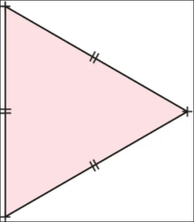C'est un triangle...