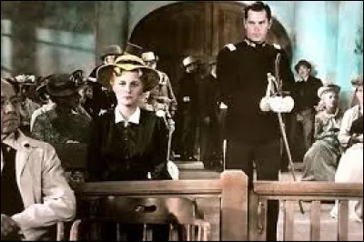 Il est le lieutenant Cantrell dans "le Sergent noir" de John Ford :