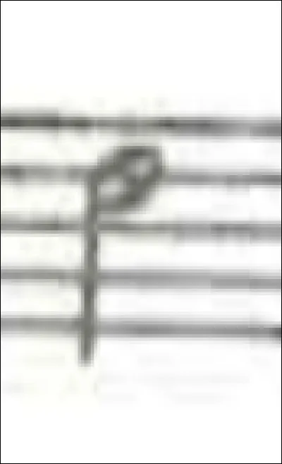 Passons maintenant &agrave; la cl&eacute; de Fa ! (Ordre des notes : do, si, la, sol, fa, mi, r&eacute;, do) Pour aider, le fa est &agrave; la 4e ligne) Quelle est cette note ?