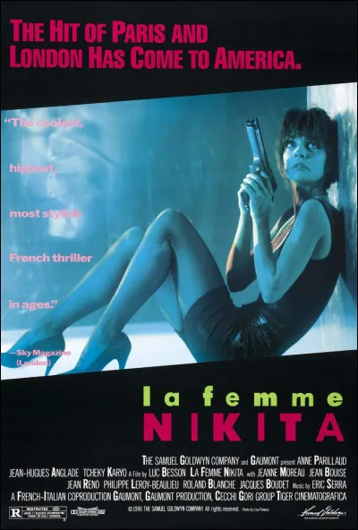 "Nikita" est un long-m&eacute;trage dans lequel joue Anne Parillaud.