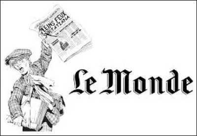 En quelle ann&eacute;e a &eacute;t&eacute; cr&eacute;&eacute; le journal "Le Monde" .