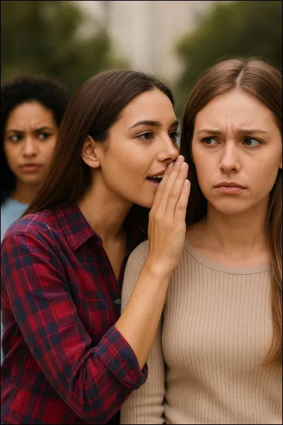 Someone tells you a secret