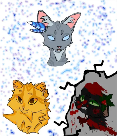 Image 10- Qui sont les chats sur ce fanart ?