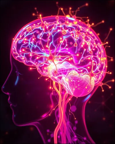 Le cerveau humain ressent la douleur.