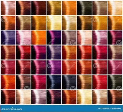 Quelle couleur de cheveux as-tu ?