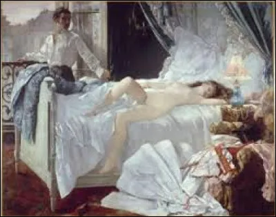 Parmi ces trois acad&eacute;miciens, lequel a r&eacute;alis&eacute; cette toile sensuelle intitul&eacute;e ''Rolla'', en 1878 ?
